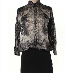 Ted Baker London Dresses - Ted Baker forest print dress black white sz 2 Ted Baker London Dresses - Ted Baker forest print dress black white sz 2